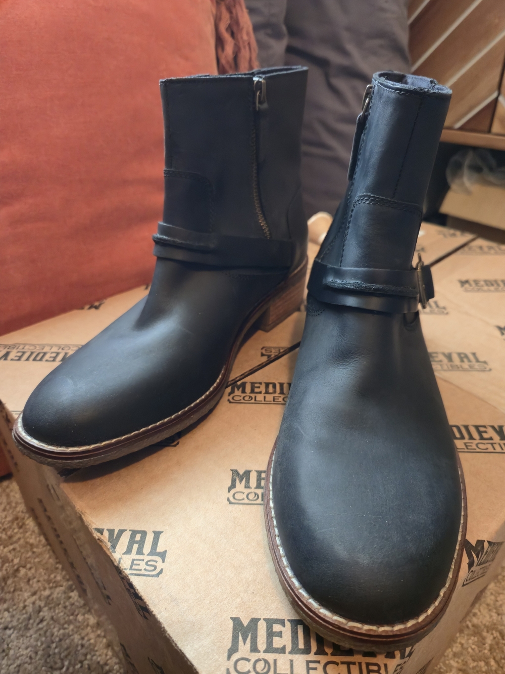Sperry Seaport Storm Buckle Boots - Side Zip